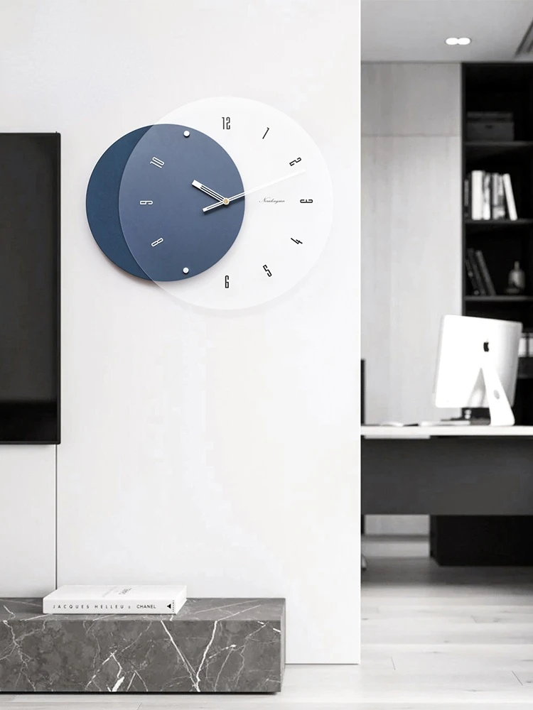 

Nordic Modern Design Wall Clock Wood Large 3d Clocks Mechanism Luxury Silent Watch Relogio De Parede Home Decor for Living Room