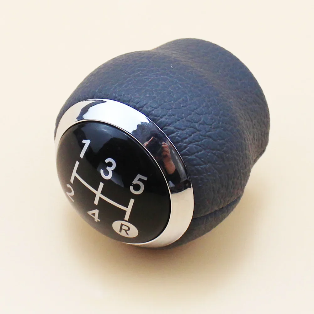 Стайлинг автомобиля 5-скоростная ручка переключения передач серая для Toyota Corolla E140