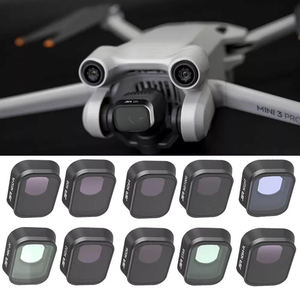 

Filter For DJI Mini 3 Pro Neutral Density Polar Camera Accessories UV CPL ND NDPL64/8/16/32/1000 Mini 3 Pro Filter