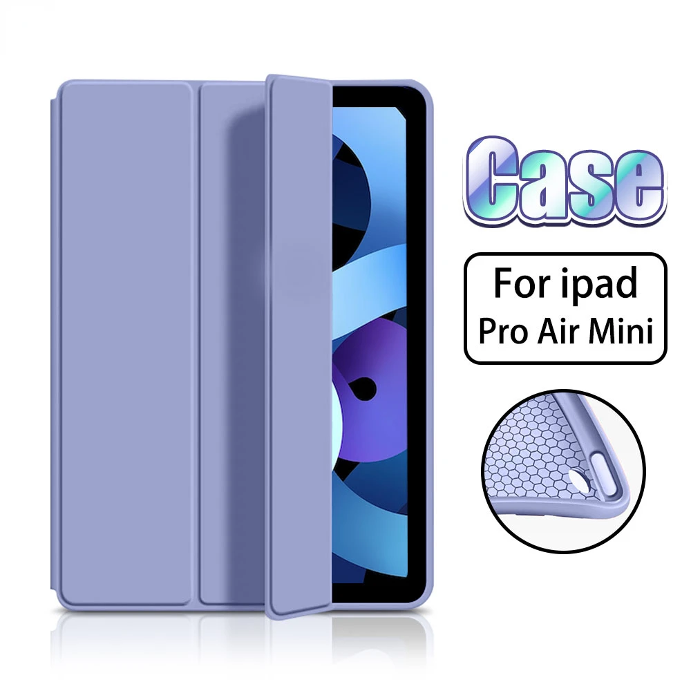 

For Ipad Pro 12.9 11 10.2 Mini 6 5 Funda For Ipad Air 4 5 1 3 2 9.7 10.5 Case 9th 8th 7th Generation 2020 2021 Cover Accessories