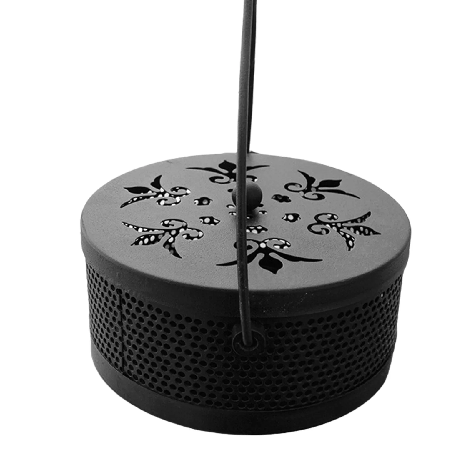 

Metal Mosquitoes Coil Holder Round Mosquitoes Incense Burner Round Metal Incense Box For Home Outdoor Use