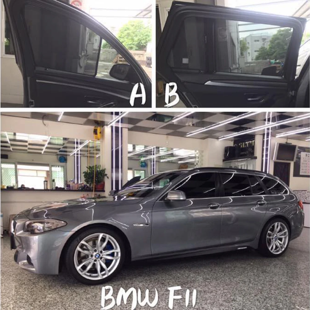 Для BMW 5 серии Touring F11 2009-2017 Магнитный автомобильный солнцезащитный козырек