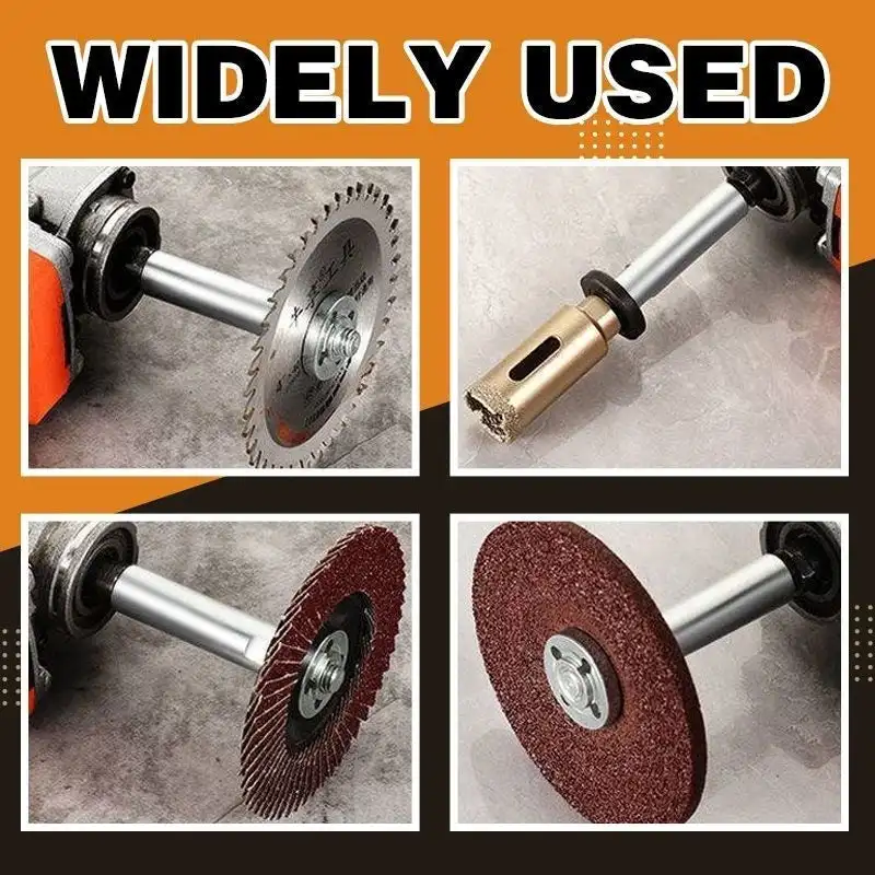 1PCS M10 thread adapter Extension rod 80mm Angle Grinder Connecting Rod For Polishing Pad Grinding Connection |