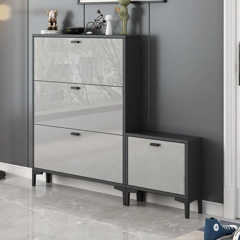 

Dustproof Shoe Racks Modern Shoes Rack Box Cabinet Ultra Thin Shoe Cabinet Storage Organizer Organizador De Zapatos Furniture