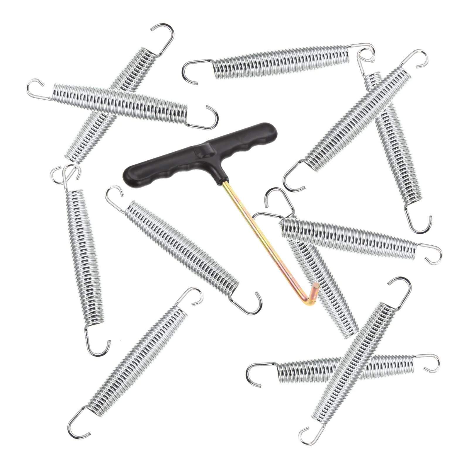 

1 комплект пружин для батута, профессиональные пружины для натяжения, принадлежности для батута