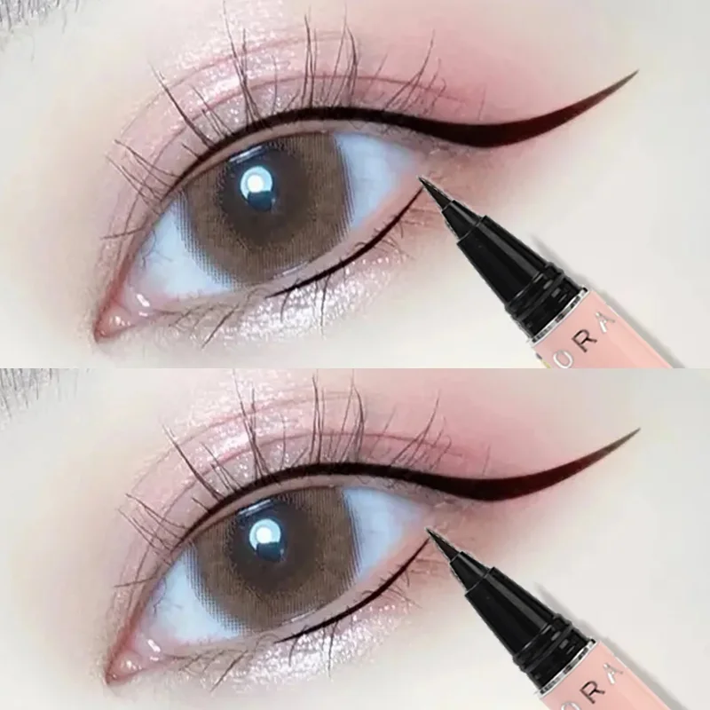 

Long-lasting Eyeliner Pencil Color Waterproof Anti-oil Long-lasting White Black Red Liquid Eye Liner Pen Women Eye Make Up Tools