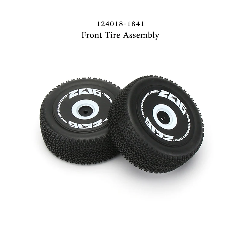

WLtoys 124018 RC Car Spare Parts 4WD Metal Chassis 124018-1841 Front/Back tires 1/12 Plastic Original Accessories