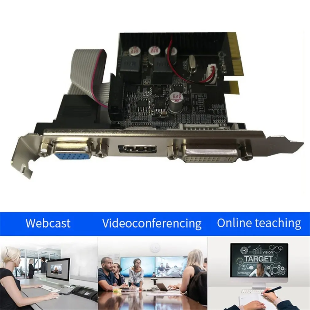 SZMZ R5 230 2 Гб видеокарта DDR3 64 бит портативная хорошая производительность