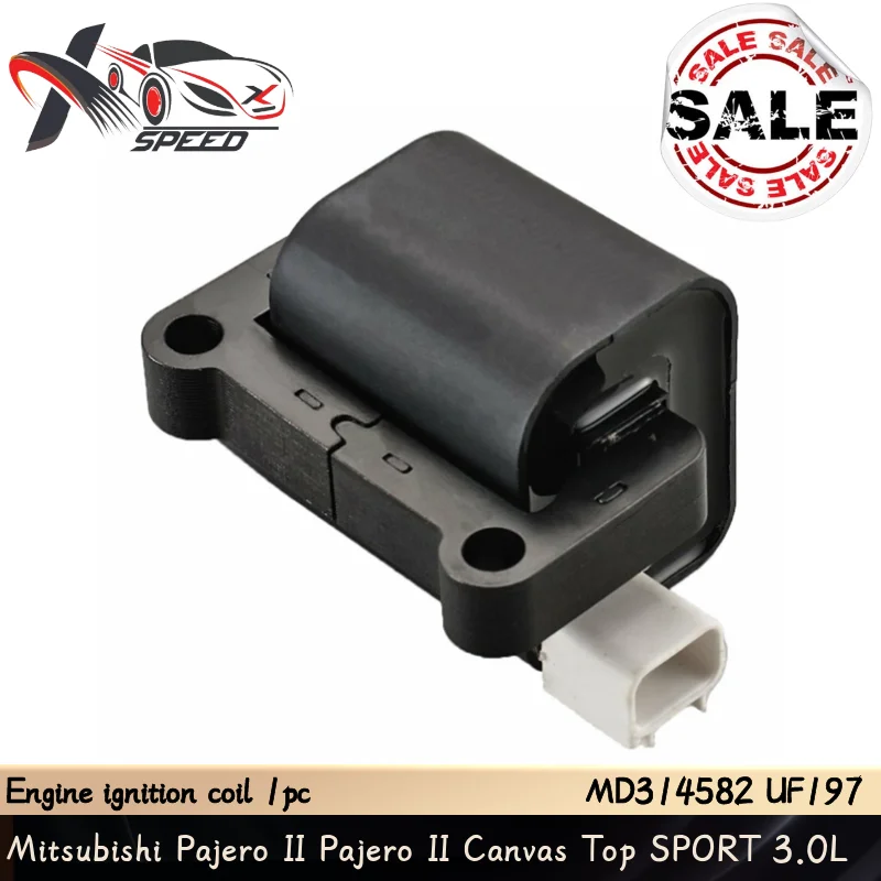 

MD314582 UF197 F00E140427 12872 катушка зажигания двигателя для Mitsubishi Pajero II Canvas Top SPORT 3,0 л V6