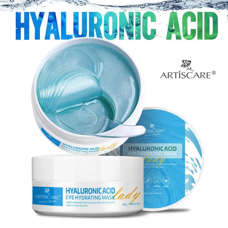 

ARTISCARE Hyaluron Acid Eye Masks 60pcs For Remove Puffiness Dark Circles Moisturizing Anti Wrinkles Collagen Gel Eye Patches