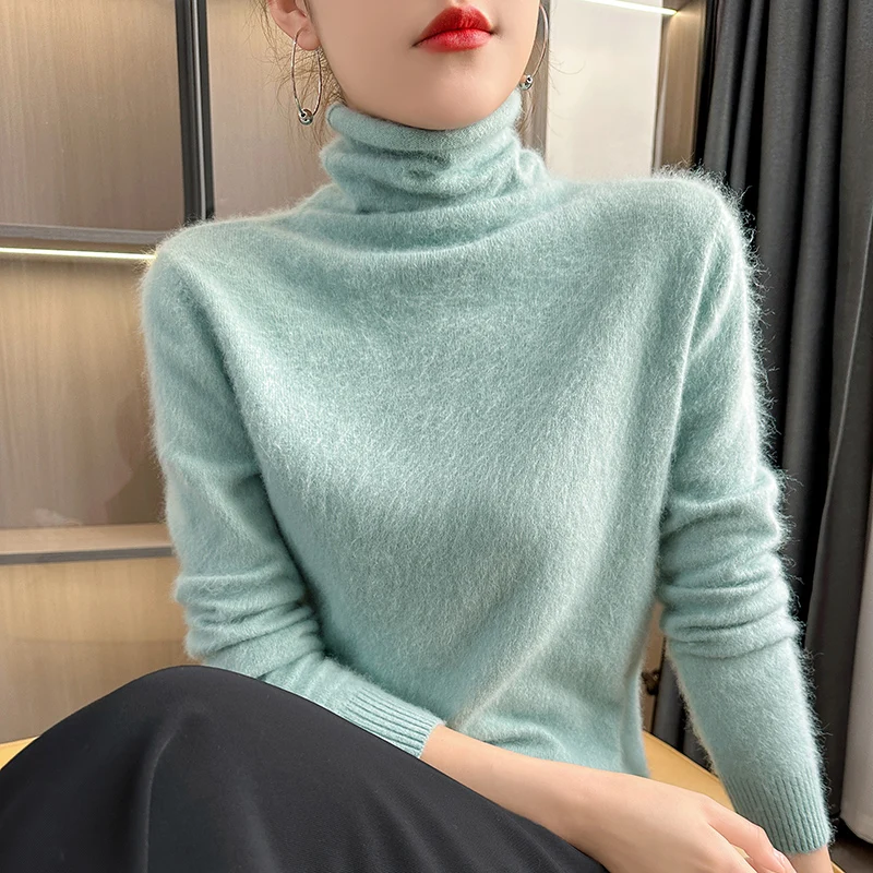 Женский свитер новинка осень/зима 100% кашемировый пуловер повседневная