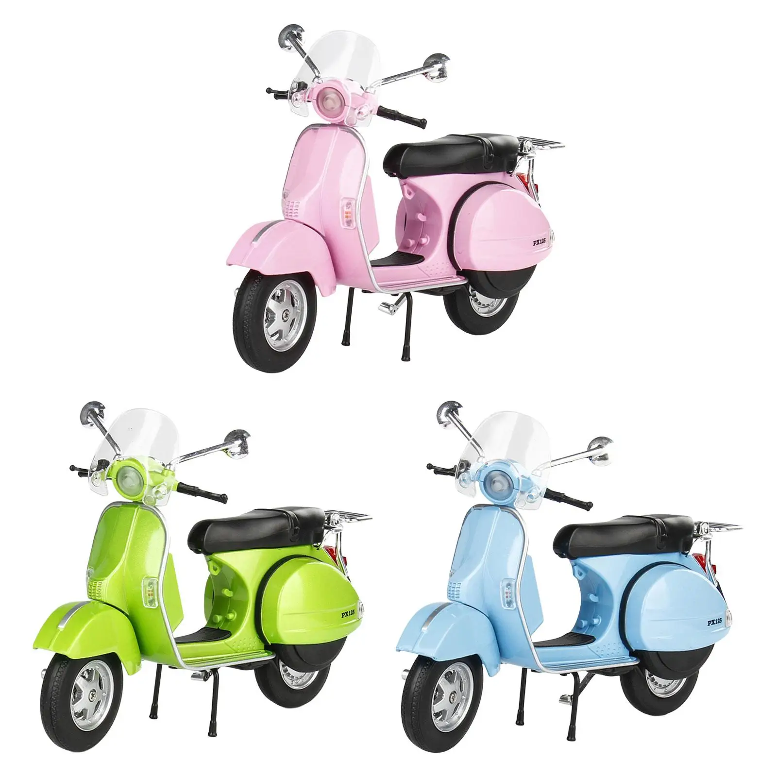 

1:10 Scale Leisure Motorcycle Alloy Diecast Model for Room Home