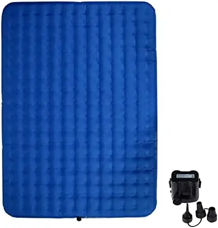 

pad for Camping 6" Thick Camping Mattress 2 Person Inflatable Mattress Camping with pump Up to 550LB for Heavy Weight for Te