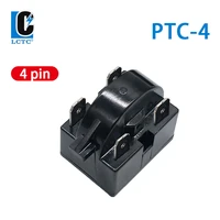 220v 110v stainless steel ptc 4 series 4 pins 4 7122233ohm starter relay air conditioner capacitor refrigerator