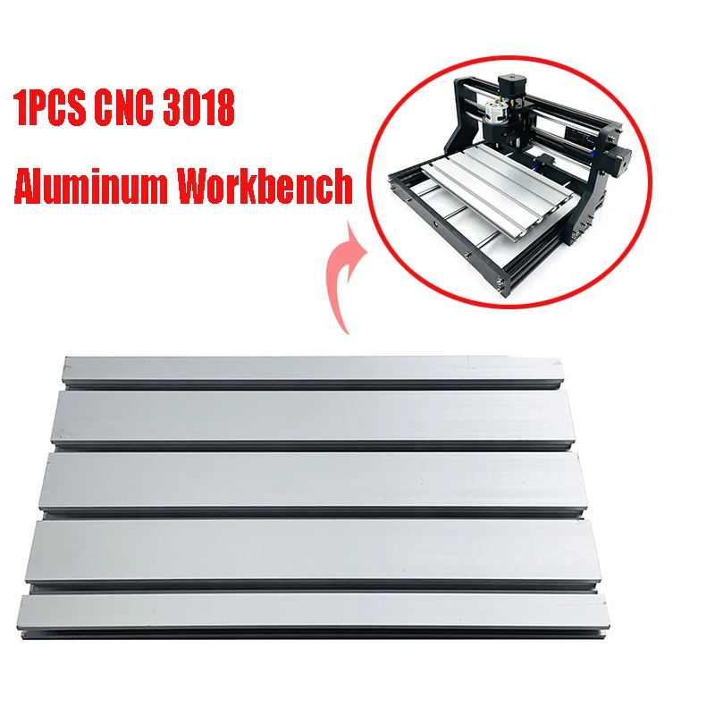 

1PC 15180 Aluminum Profile Extrusion 30*18CM Length CNC Parts Anodized Linear Rail for DIY CNC 3018Machine 3D Printer Workbench