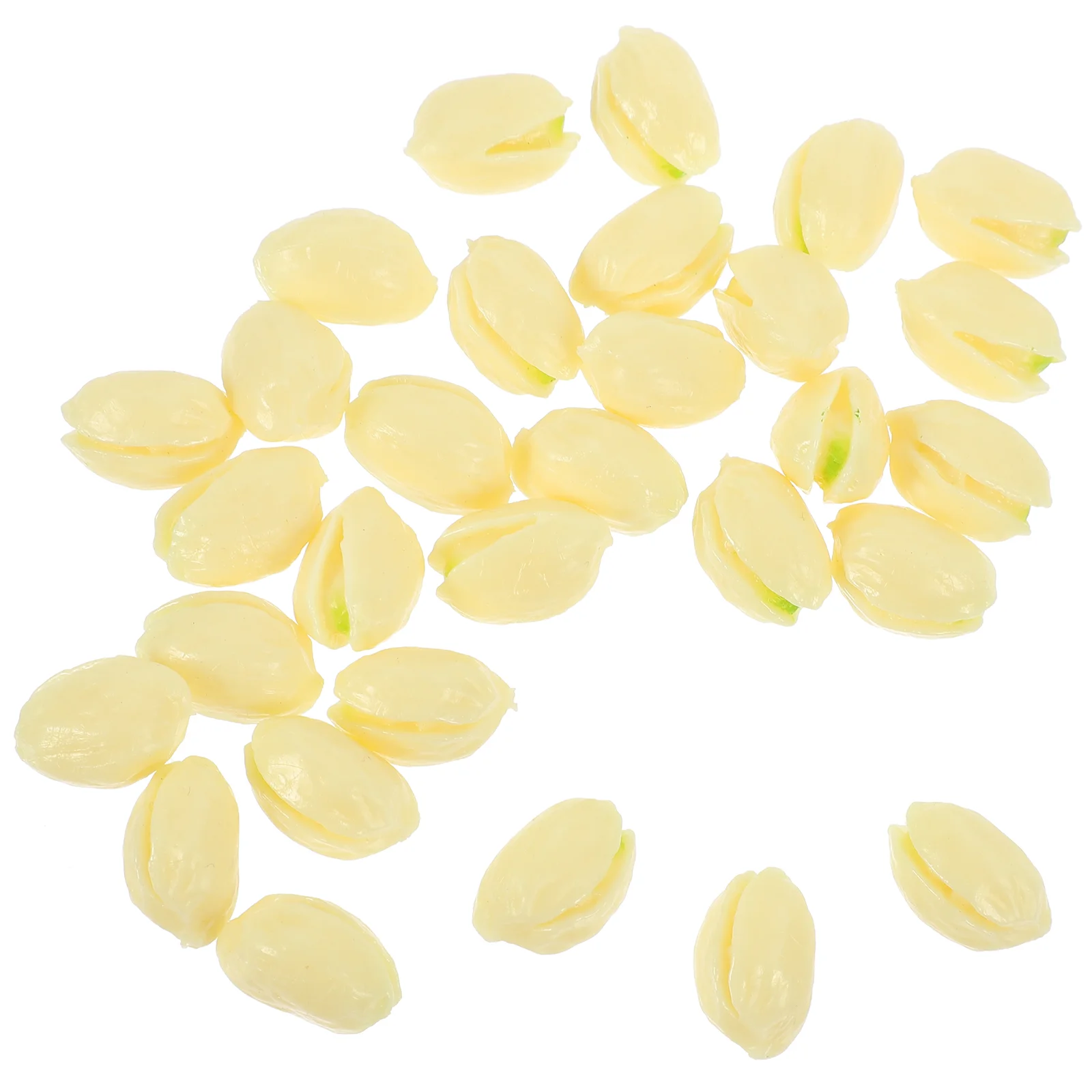 Имитация фисташковых орехов украшение из искусственных для поделок поддельная