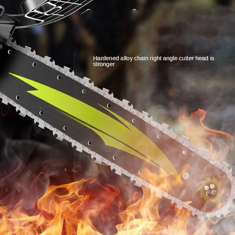 12 дюймов 3000 Вт бесщеточная цепная пила лента 2 шт. батарея деревообрабатывающая