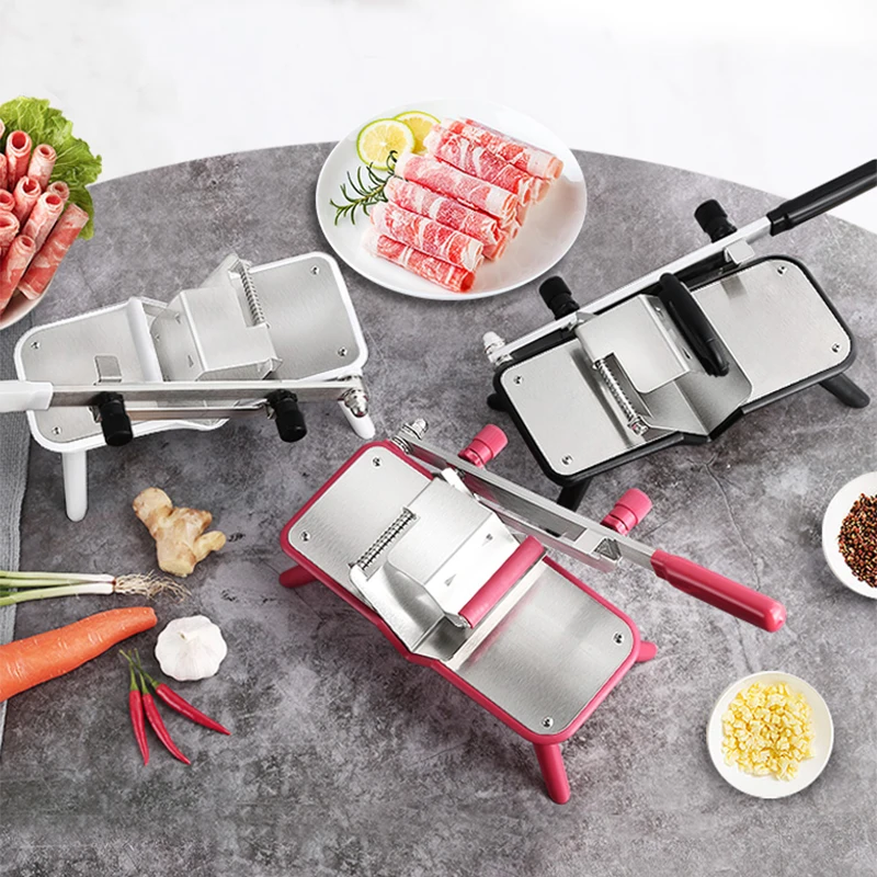 

Lamb roll slicer ST209 manual household meat slicer meat planer hot pot meat slicer meat roll machine thin slice