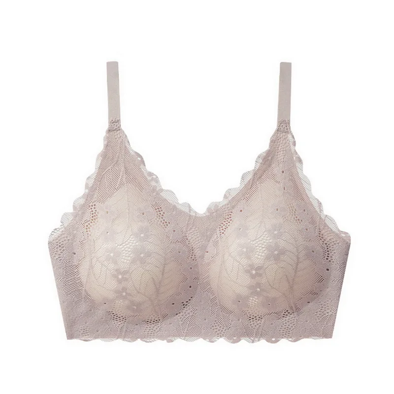 Бюстгальтер женский из латекса и тайского с V-образным вырезом |