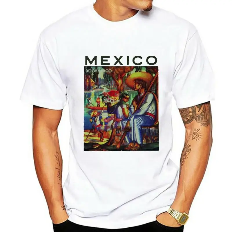 

Vintage inspired Xochimilco Mexico T shirt