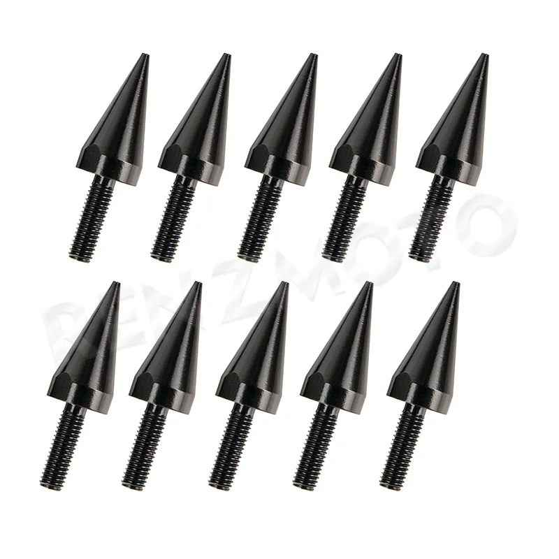 

10pcs Motorcycle Windshield Fairing Bolts Nuts Kit for Kawasaki ZX6R 05-08