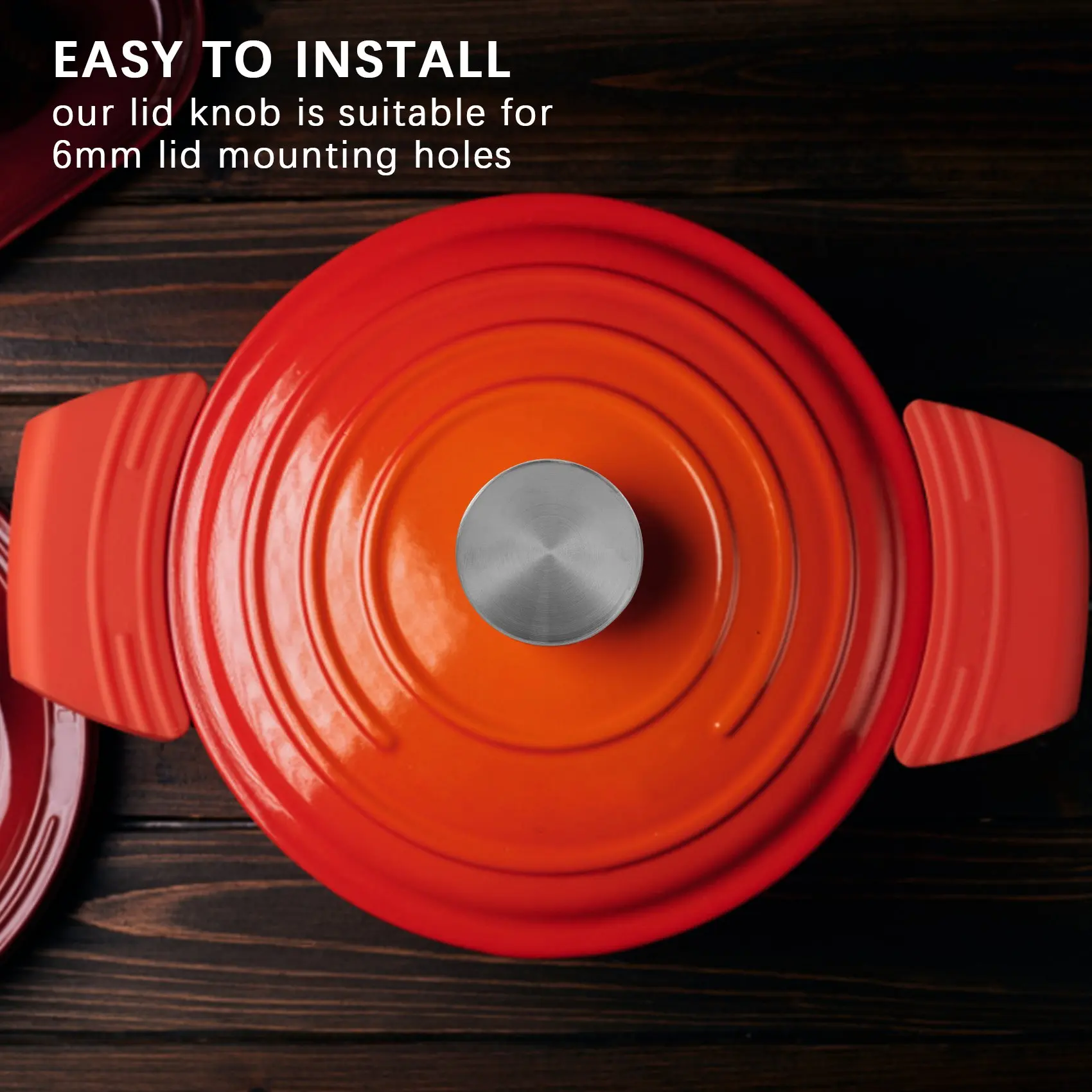 2 шт. голландская ручка для духовки сменная крышки кастрюли из нержавеющей стали