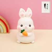 cartoon rabbit piggy bank can be stored and removable drop proof girl piggy bank childrens piggy bank large