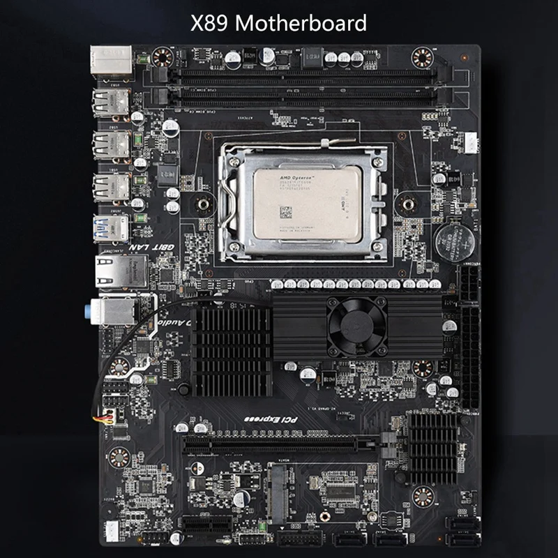 Материнская плата для AMD X89 с поддержкой процессора Opteron ECC DDR3 4G 1333 МГц ОЗУ