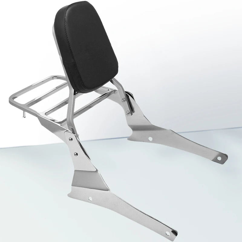 Мотоциклетная спинка Sissy Bar багажник для Suzuki Volusia VL800 Boulevard M50 C50 хром SU-VL800-SB