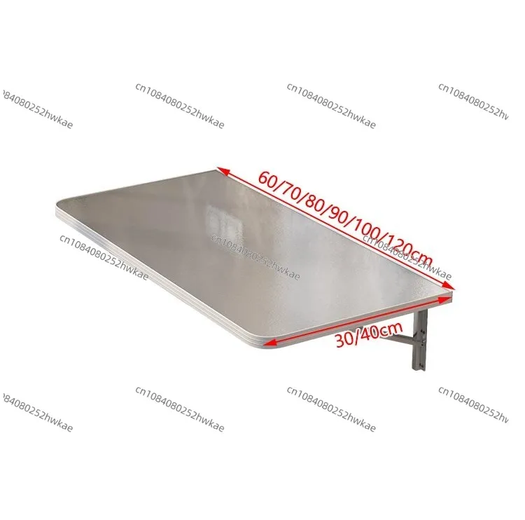 Настенный Складной стол из нержавеющей стали 304 настенный обеденный без