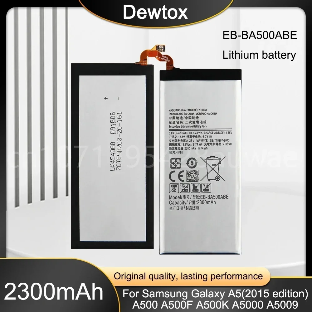 Оригинальная запасная аккумуляторная батарея Φ для Samsung Galaxy A5(2015 Edition) A500 EB-BA500ABE