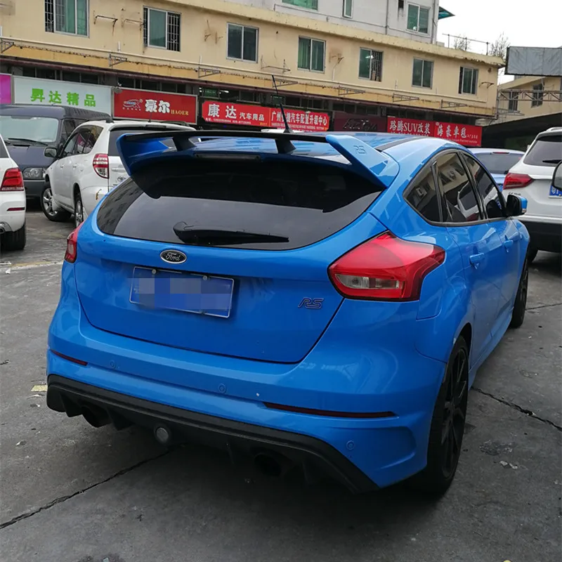 Задний спойлер для Ford Focus 2012 13 14 15 16 2017 высококачественный материал ABS