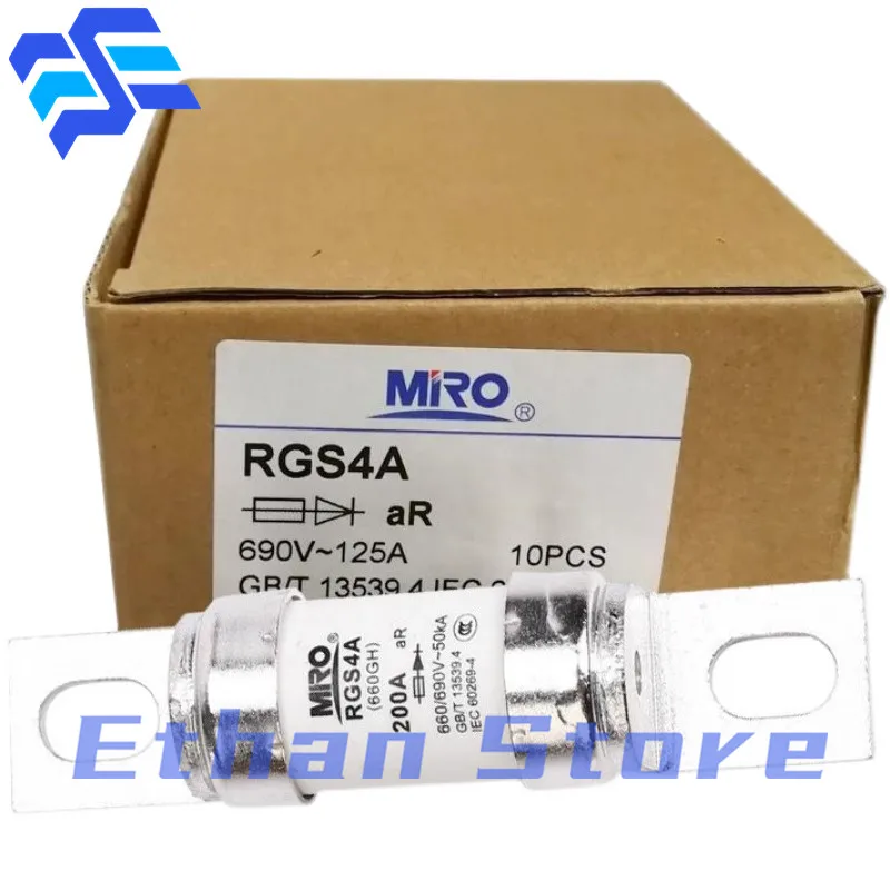 5 шт. плавленый быстрый предохранитель RGS4A 63A 80A 100A 125A 130 140A 150A 160A 200A 220A 180A 185A AR 660GH 690V (art.: 3920cbbae504c) - 3920cbbae504c