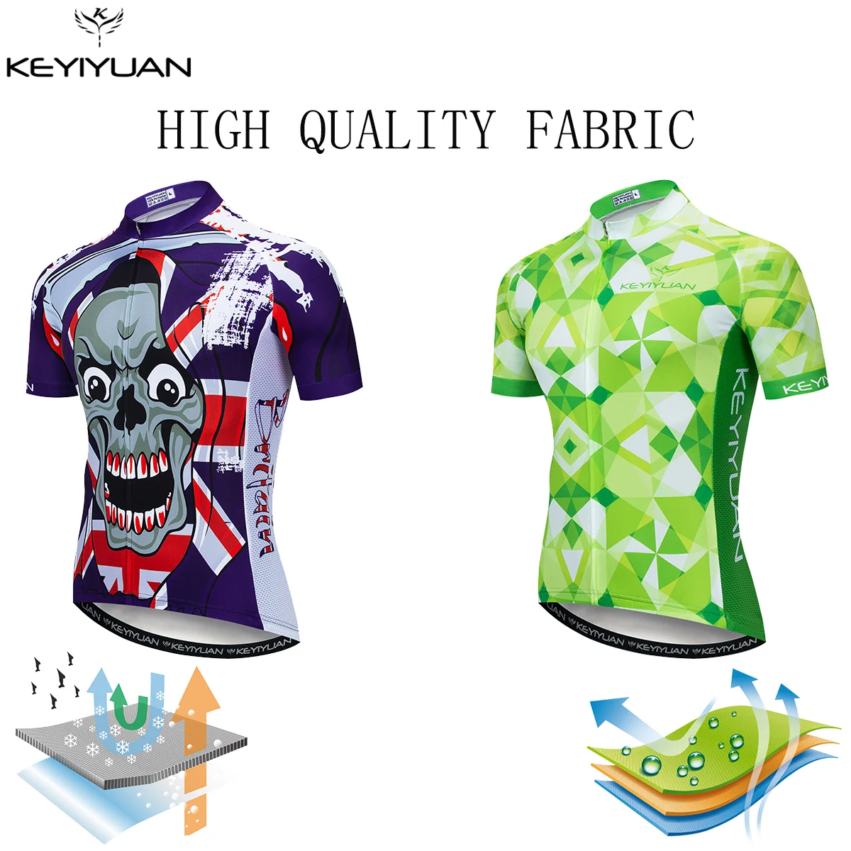 

KEYIYUAN Cycling Jersey Pro Team 2022 Bike Clothing Men Quick Dry Camisa Ciclista Masculino Sudaderas Hombre Tenue Velo Homme
