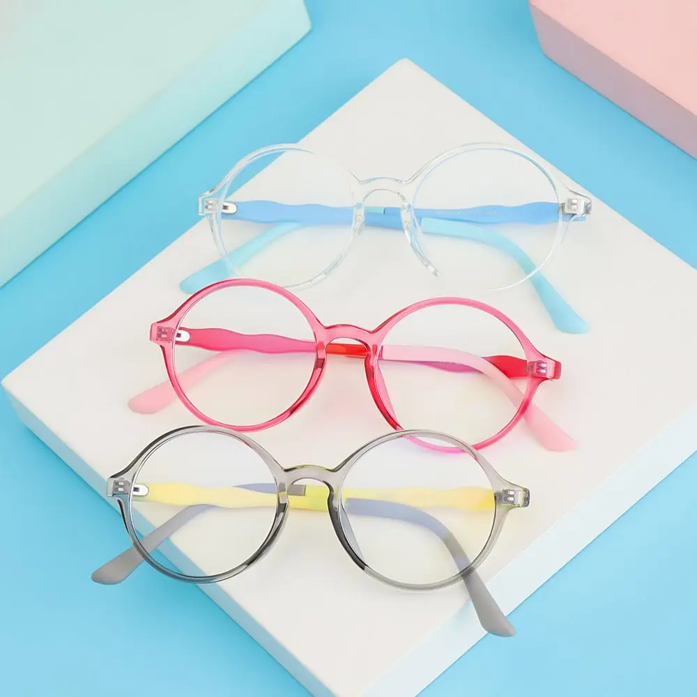 

TR90 Portable Online Classes Computer Anti-blue Light Kids Glasses Ultra Light Frame Comfortable Eyeglasses