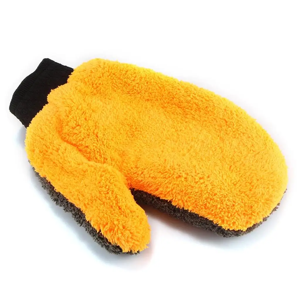 

Car Wash Mitt Clean Accessories Thickened Cleaning Glove Detailing Tool
