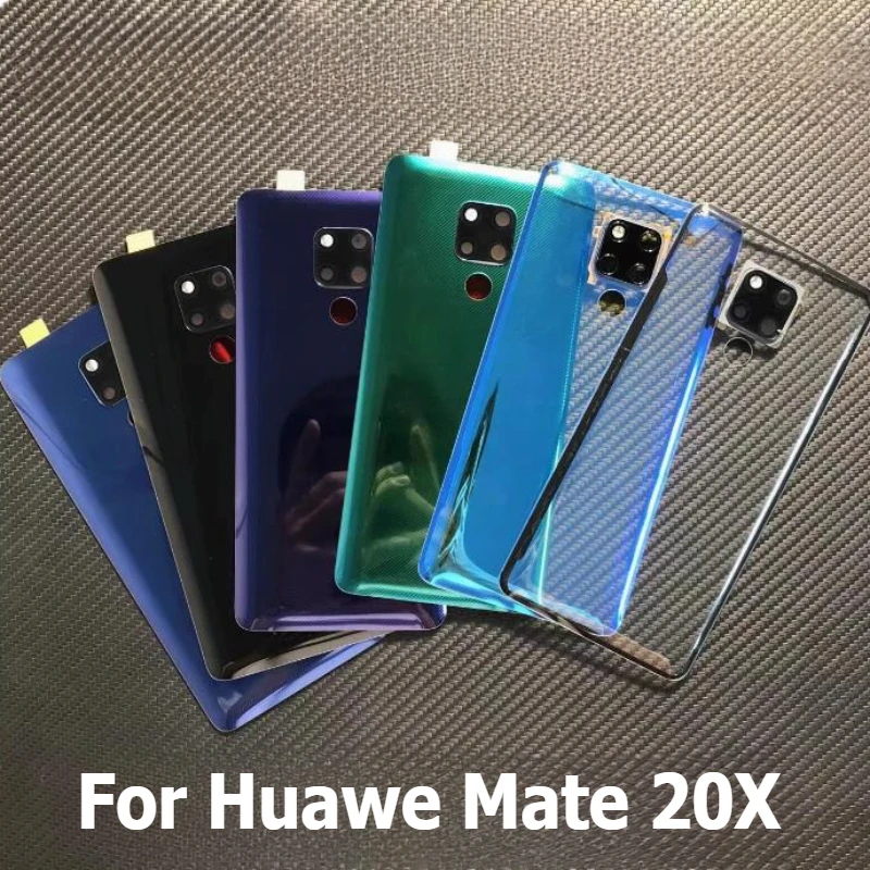 Новое заднее стекло для Huawei Mate 20X 4G 5G EVR-L29 N29 задняя крышка батарейного отсека