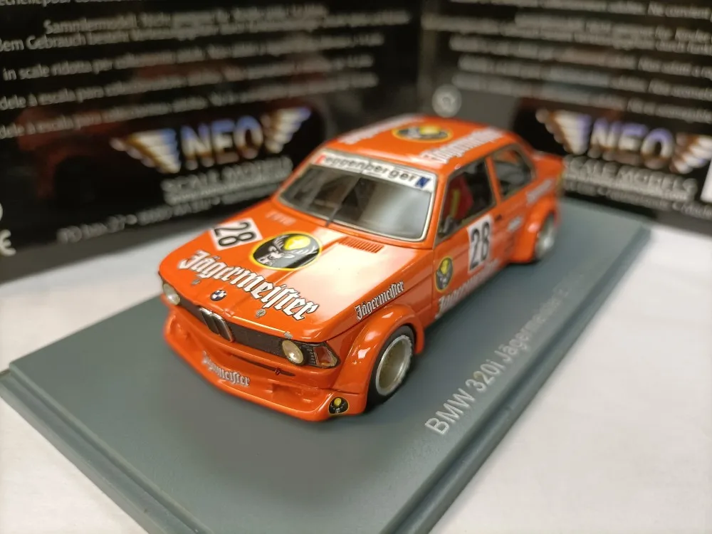 

Neo 1 43 BMWs 320i ETCC 1979 Jagermeister Rally Car Model