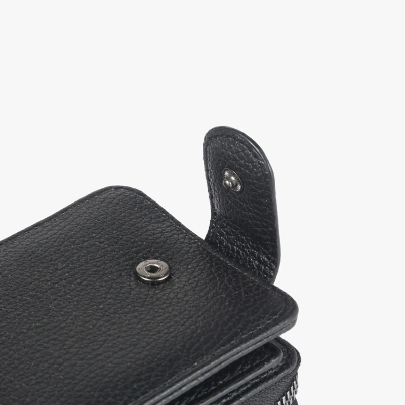 2023 New Organ Card Bag Male Anti-theft Brush Driver's License Leather Cover Wallet Driving License License Two In One