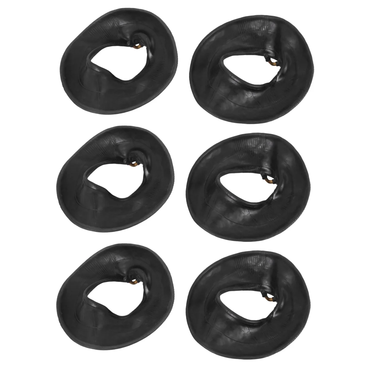 

6 PCS 4.10/3.50-4 Inch Inner Tube Tire for Hand Truck, Dolly, Hand Cart, Garden Cart, Lawn Mower,4.10-4 Replacement Tube