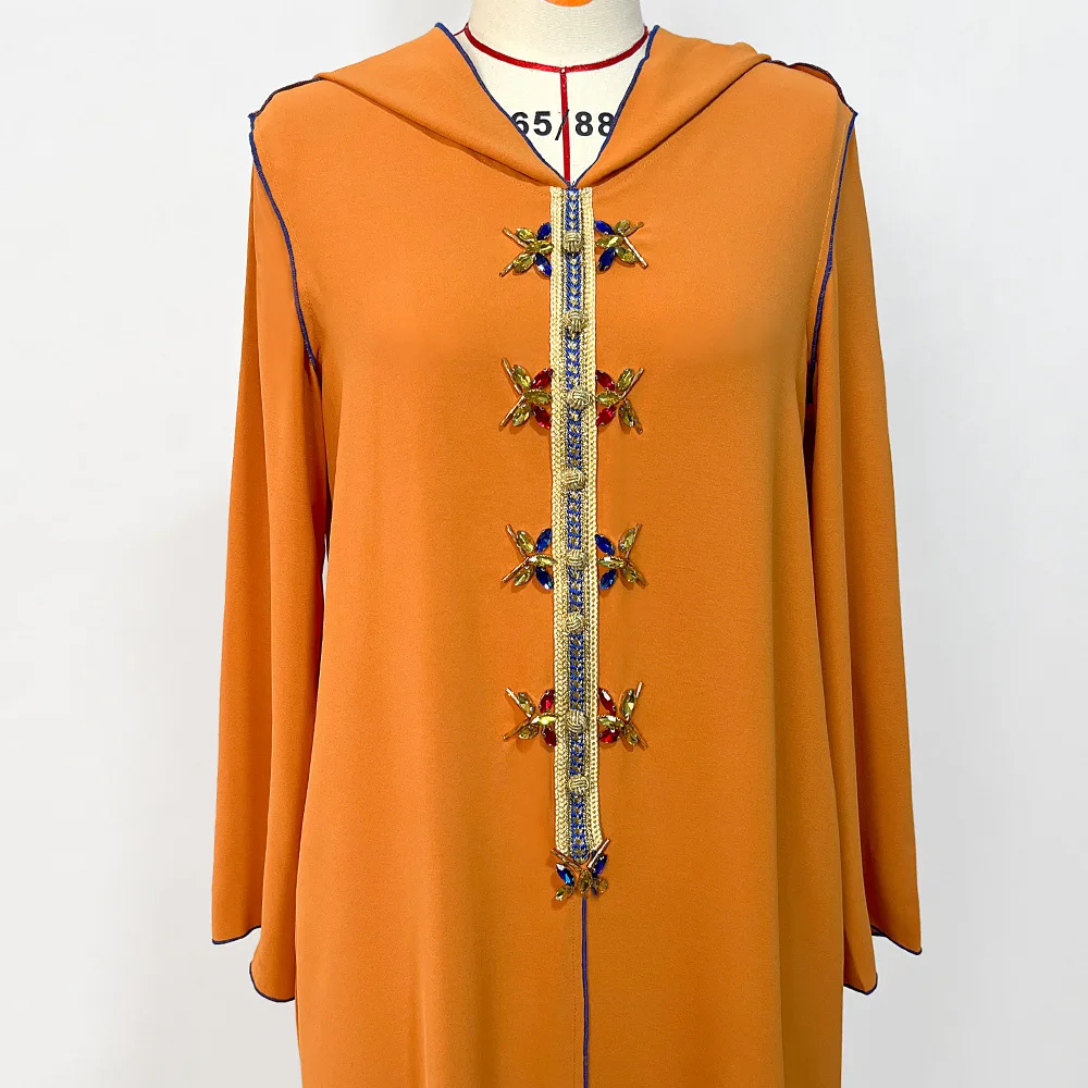Abaya Dubai Muslim Long Dress Kaftan Moroccan Mariage Islam Turkey African Dresses for Women Robe Longue Femme Musulmane Vestido