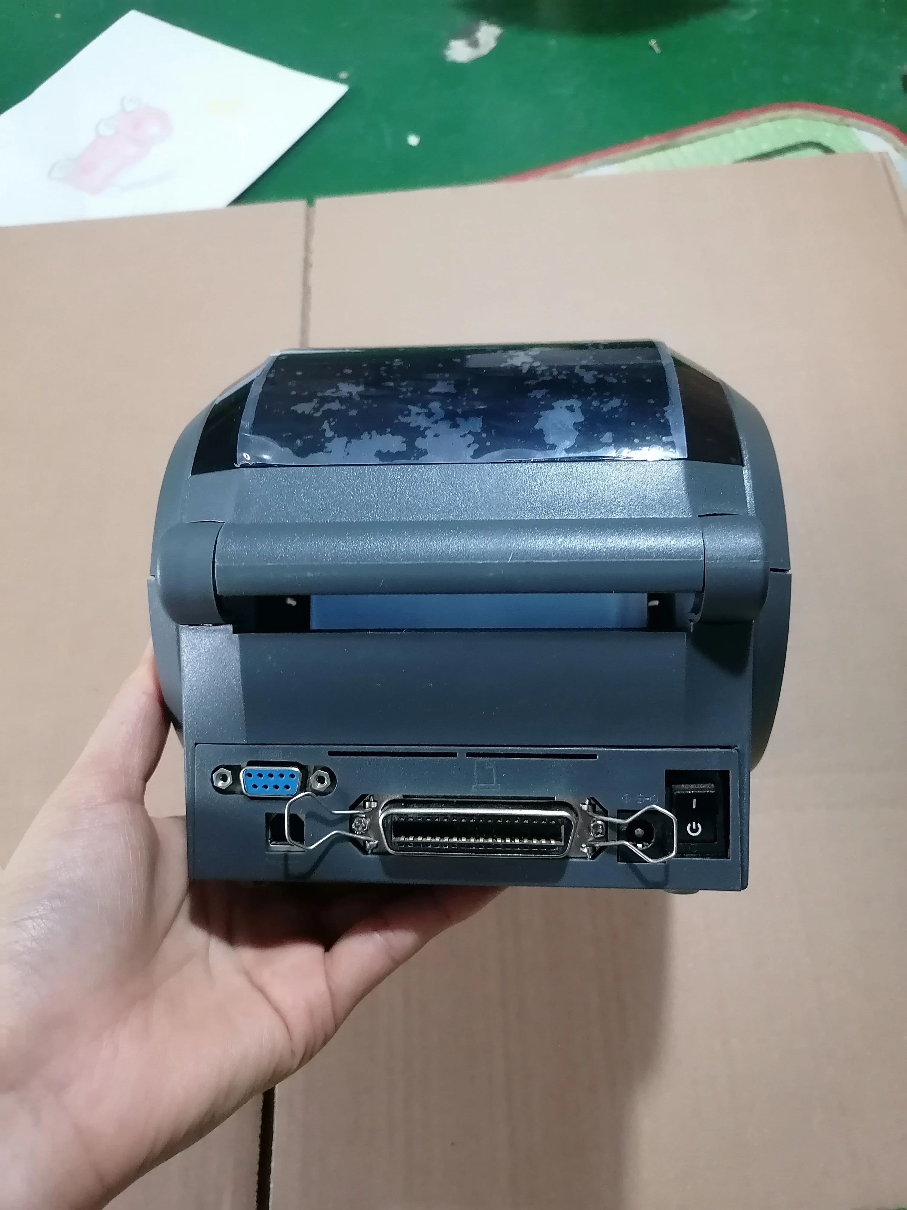 Принтер ZEBRA 9 In New zebra GK420d для печати этикеток с интерфейсом USB и параллельным