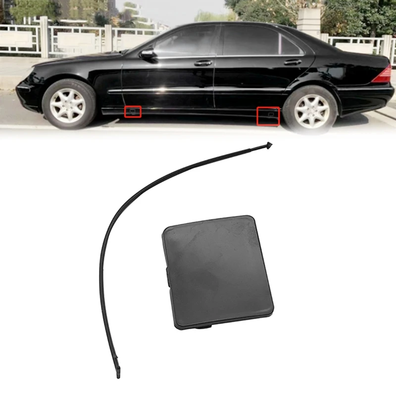 20X крышка бампера с отверстием для боковой юбки 1406980330 Mercedes Benz S-Class W140 W220 2000-2006