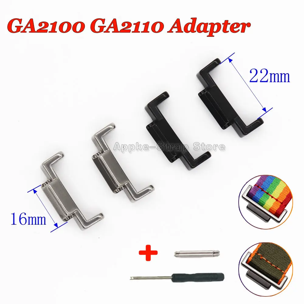 

Адаптер из нержавеющей стали для Casioak GA2100 GA110/100/120 Φ DW5600 5610, 22 мм