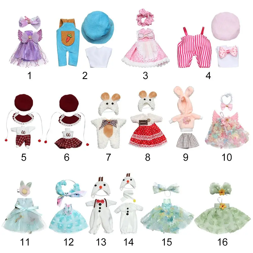 Ткань для шарнирной куклы 1/8 аксессуары кукол платье 16 ~ 17 см летние игрушки