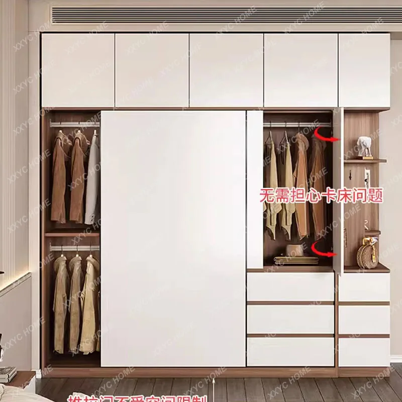 Фото HHhot распродажа, постмодернистские деревянные шкафы, ящик, открытый органайзер, идеи, домашний шкаф для спальни, шкафы для хранения, Vestidores, мебель для отелей №5