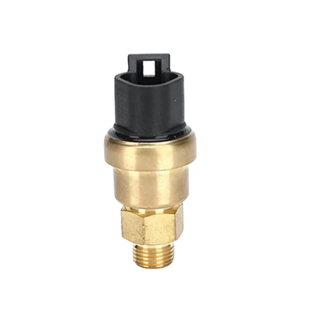 

Fuel Oil Pressure Sensor Machine Switch Heavy Duty Sensing Transducer Good Sealing Aluminum Alloy Replacement for CAT