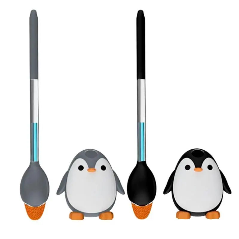 

Силиконовая щетка для унитаза и держатель для унитаза в виде пингвина