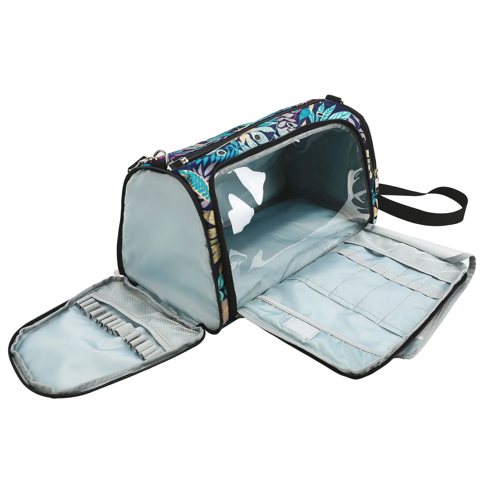 

Knitting Bag Yarn Holder Bag Crochet Tote Bag For Yarn Storage Yarn Storage Tote With Holes For Knitting Needles Crochet Hooks