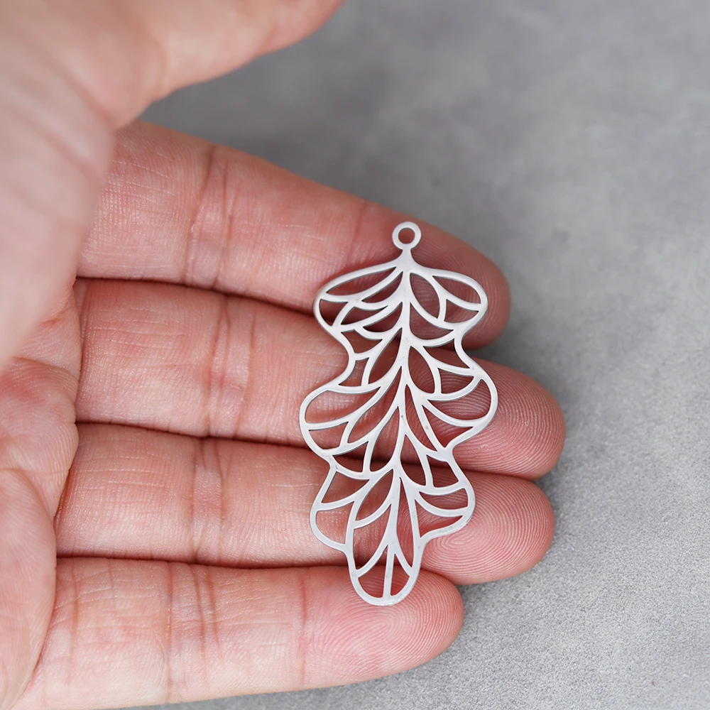 Подвески с зелеными растениями в горшке 3 шт. длинные кисточки для поделок серьги